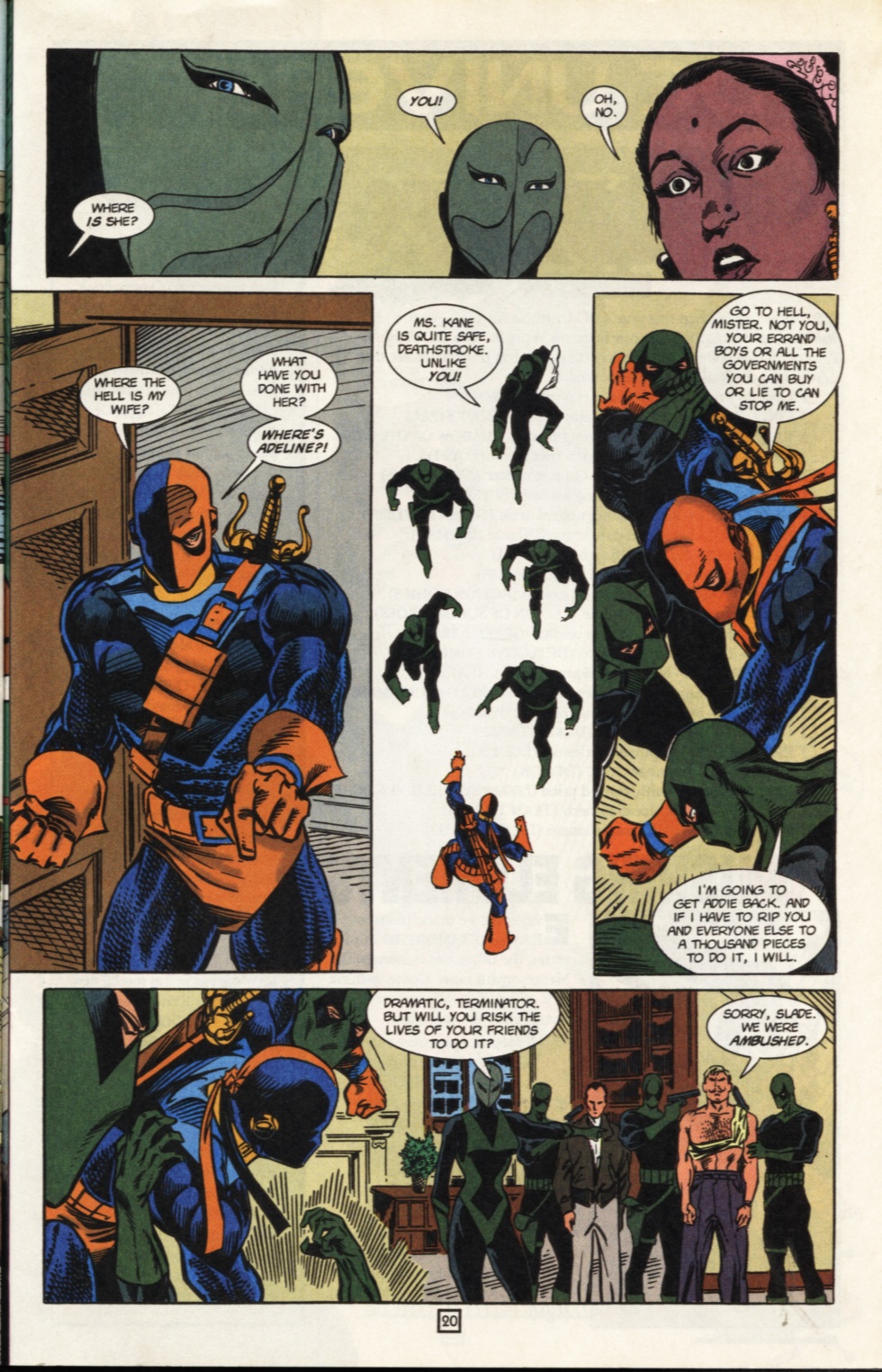 Read online Deathstroke (1991) comic -  Issue #31 - 21