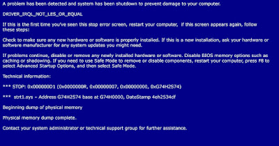 bluescreen