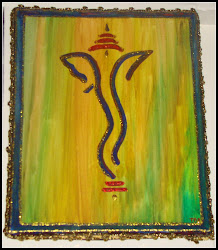 canvas paintings painting easy acrylic tyu lord experiments ganesh beginners ganapathi
