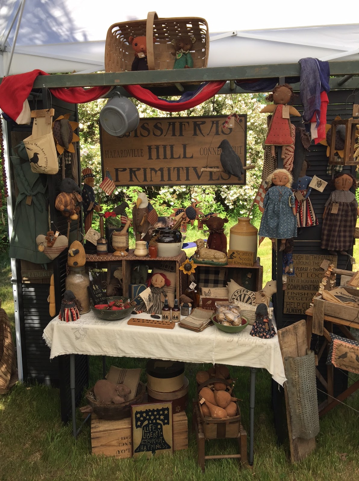 Sassafras Hill Primitives Blog Walker Homestead Spring Show Our Next!