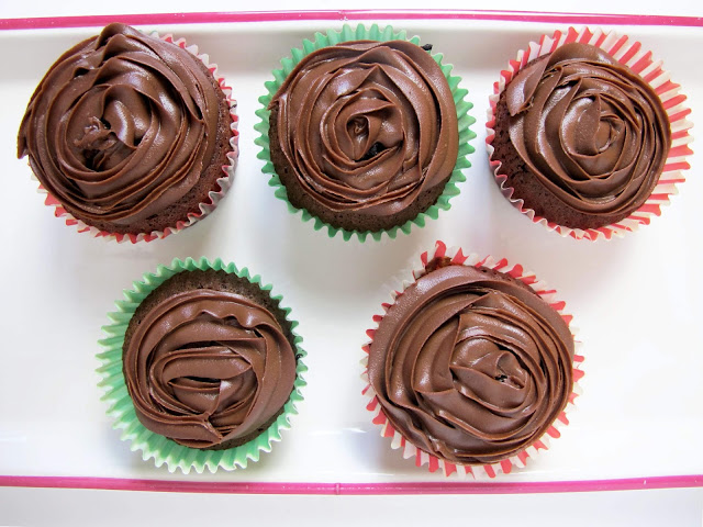 Cupcakes au chocolat