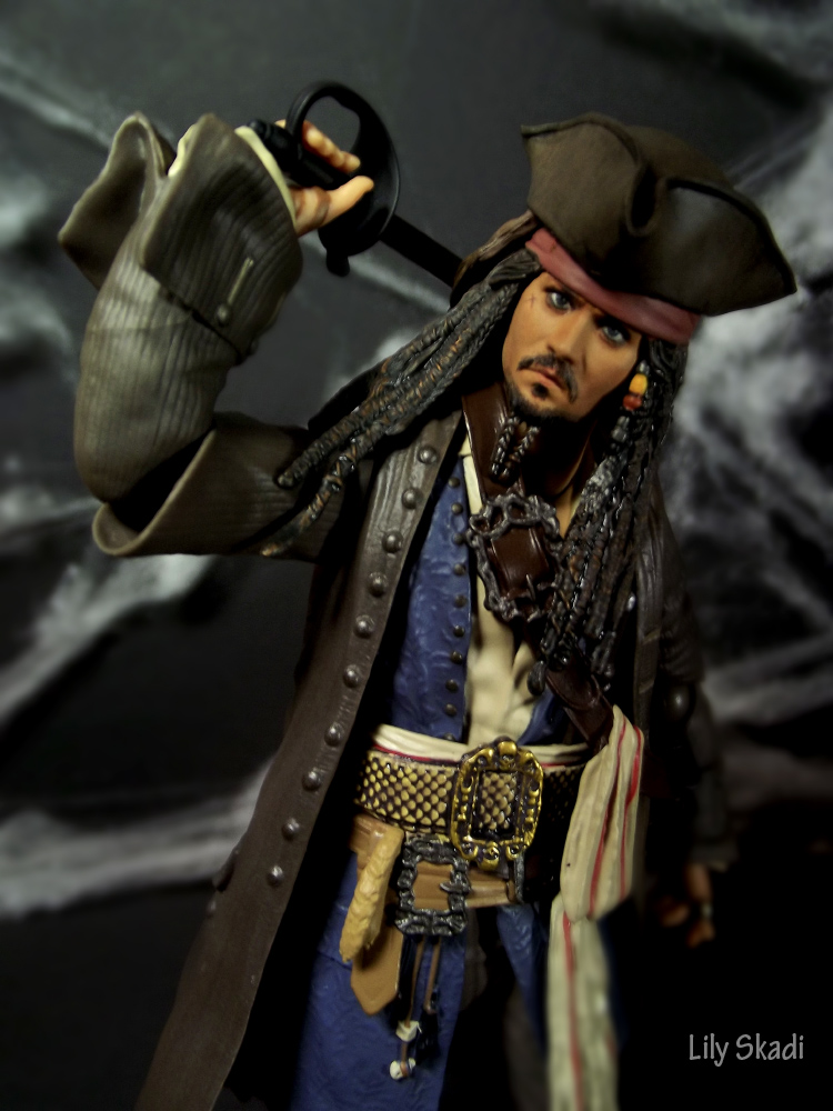 Genwaku Captain Jack Sparrow photo shoot · Sesión fotográfica del