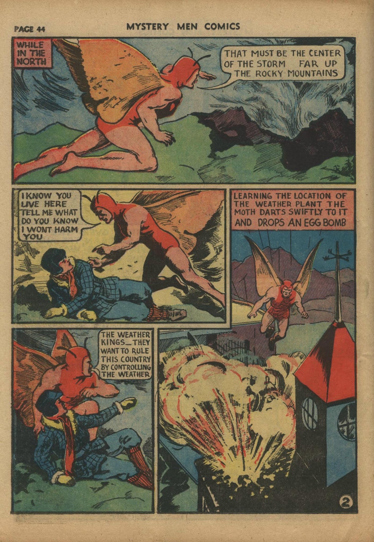 Read online Mystery Men Comics comic -  Issue #10 - 46