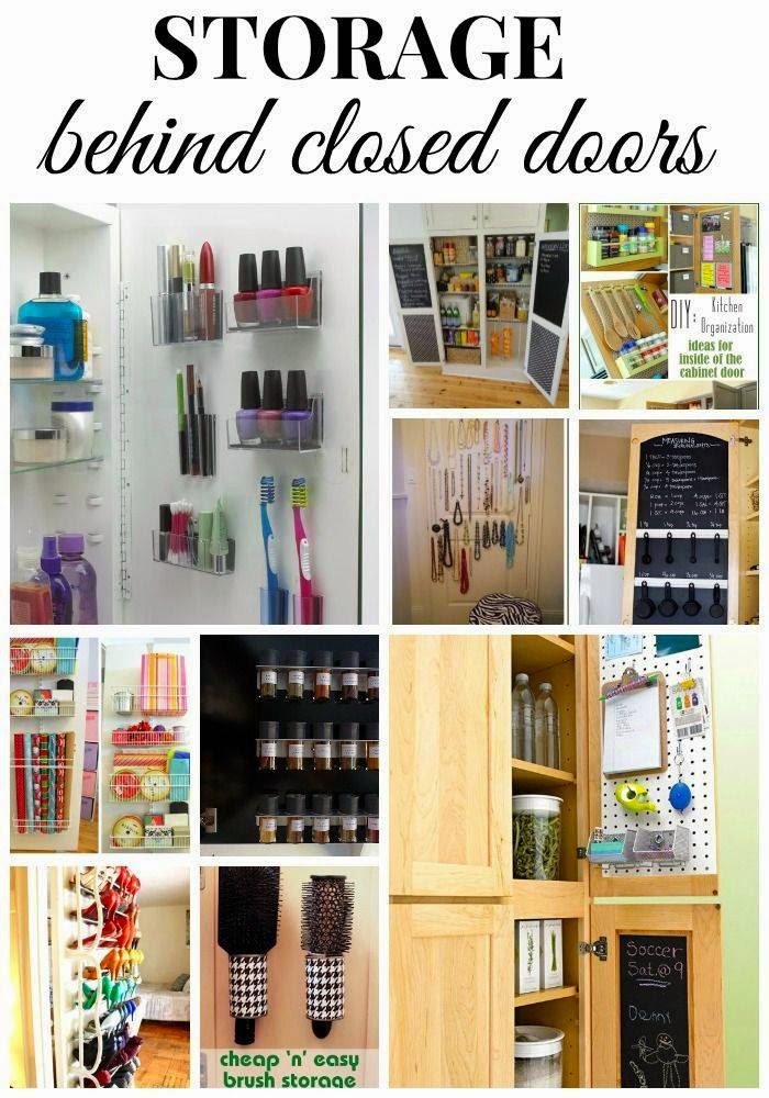 Ideas & Products 10 Behind Closed Doors Storage Ideas