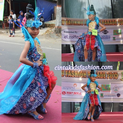 Parade Modeling Fashion Show Batikku Batikmu Mojokerto 