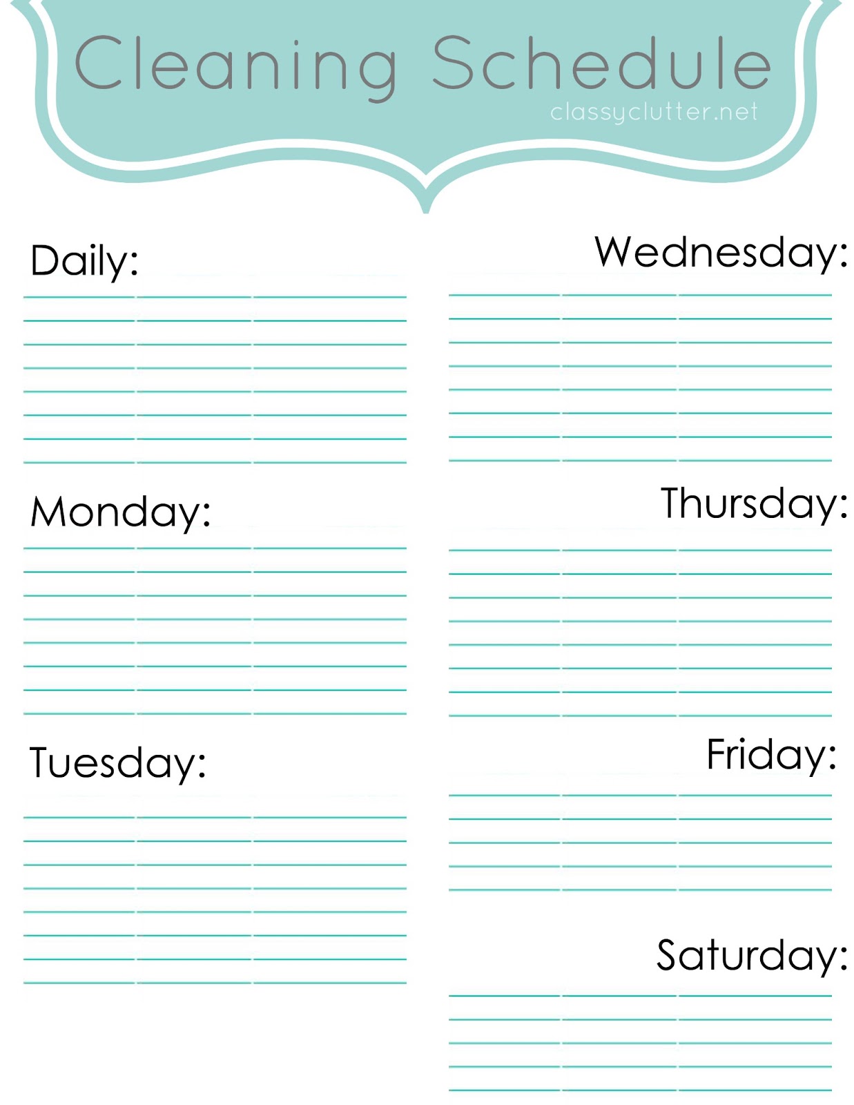 weekly-cleaning-schedule-improve-your-cleaning-habits-classy-clutter