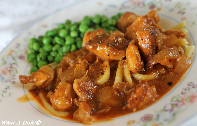 What A Dish! Paprika Chicken Stroganoff