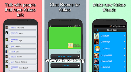 Conoce nuevas amigas y amigos con Chat Room for Kakao