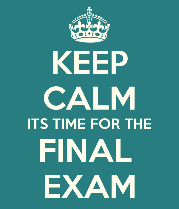 Final Exam   -  11