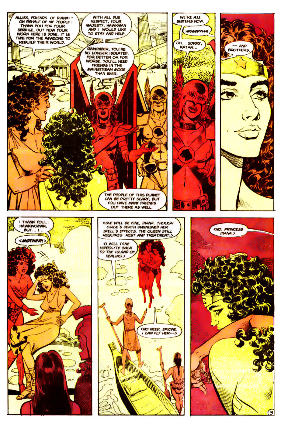 Read online Wonder Woman (1987) comic -  Issue #62 - 5