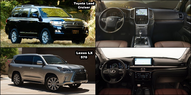 Toyota Land Cruiser và Lexus LX570 2016 thế hệ mới : Chọn bền bỉ hay thương hiệu 2016 Toyota LandCruiser vs 2016 Lexus LX570 noi that - - Toyota Land Cruiser và Lexus LX570 2016 thế hệ mới : Chọn bền bỉ hay thương hiệu