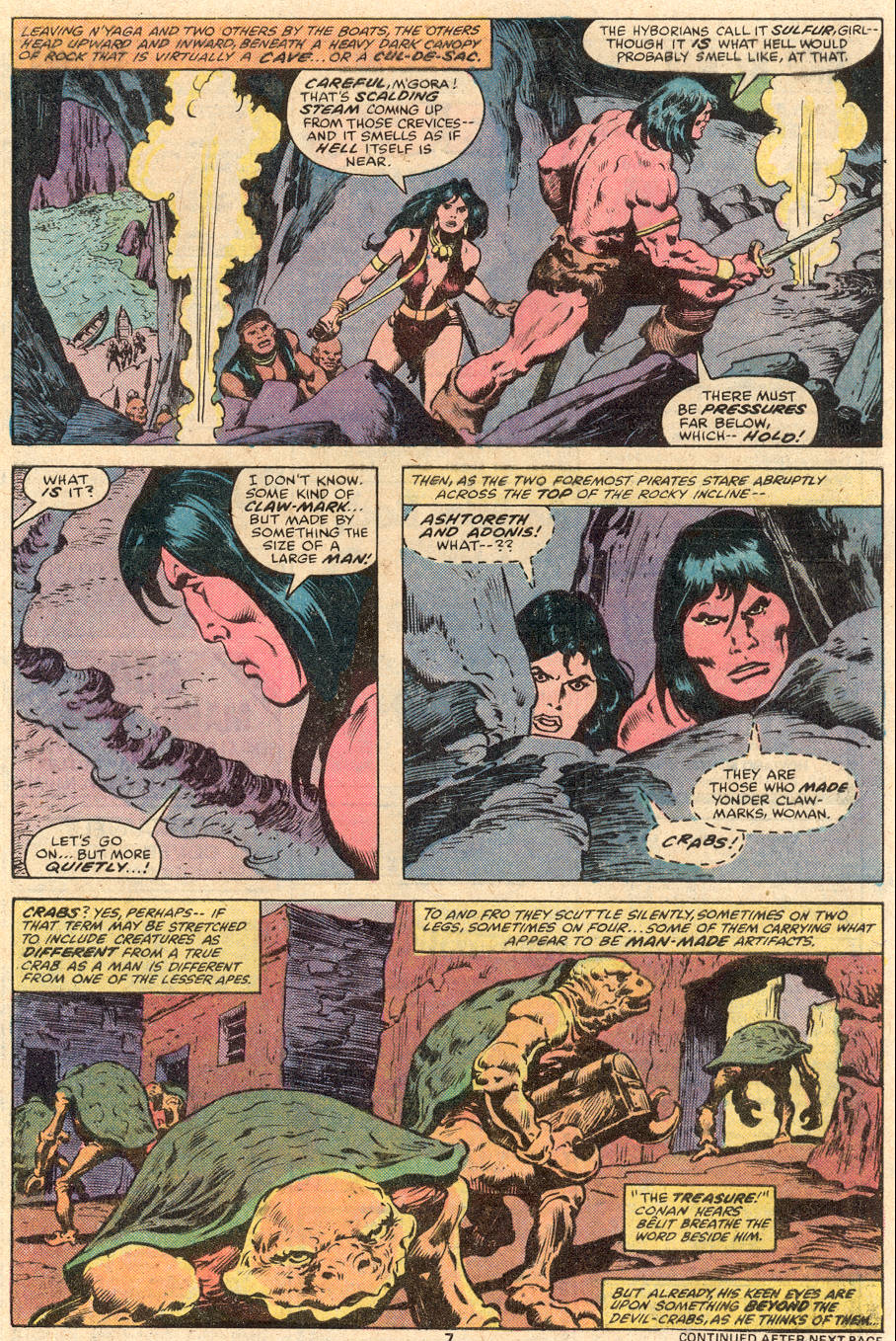 Read online Conan the Barbarian (1970) comic -  Issue #99 - 7