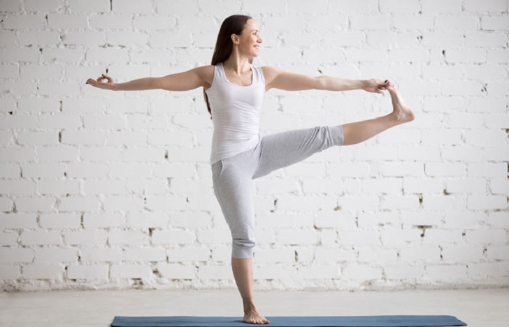 Yoga Posture Guide - The Hand-Foot-Big Toe Yoga Pose (Hasta-pada