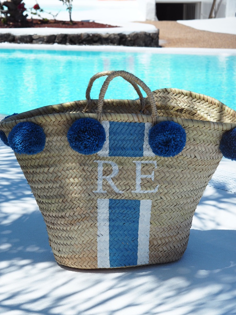 The IT Bag of the Summer; ft Shop Guided Tor Personalised Straw Palm Pom Pom Bag