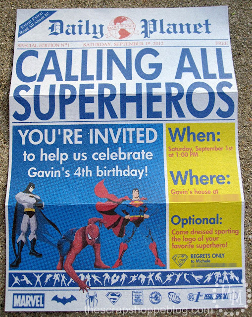 superhero+newspaper+birthday+invitation+10