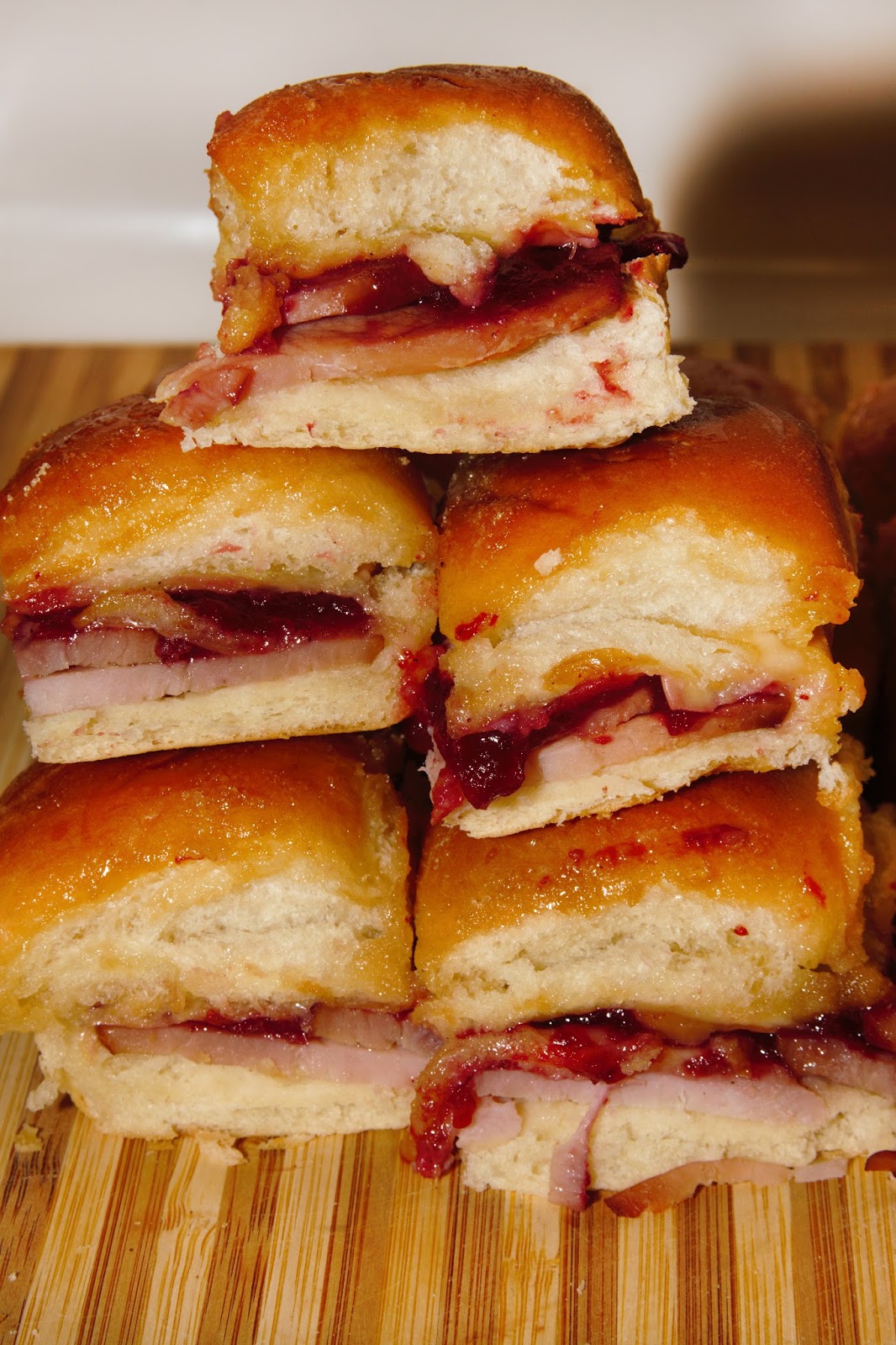 For the Love of Food Leftover Holiday Ham Baked Sliders