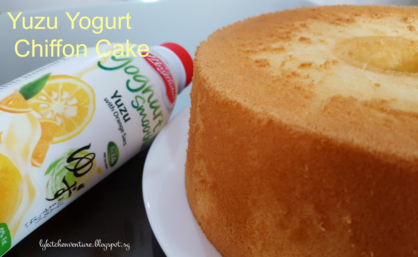 LY's Kitchen Ventures Yuzu Yogurt Chiffon Cake