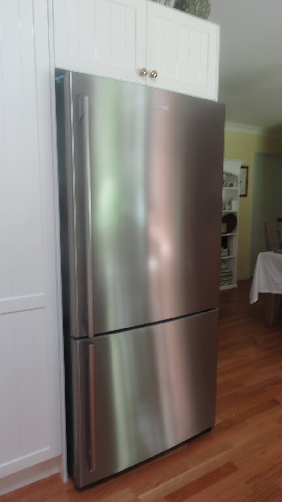 Buying a fridge down to earth