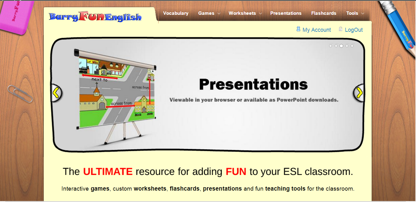 coloursinmyclass Barry Fun English