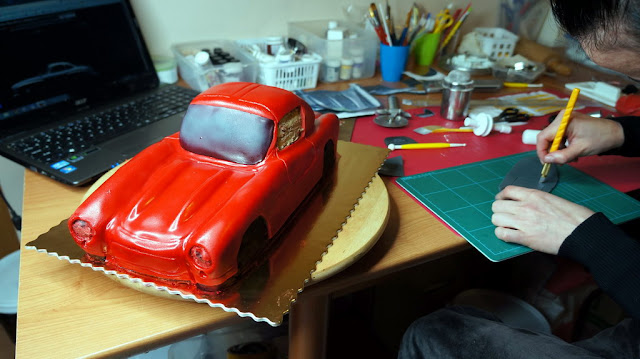 Mercedes-Benz 3D Cake Design - London Patissiere