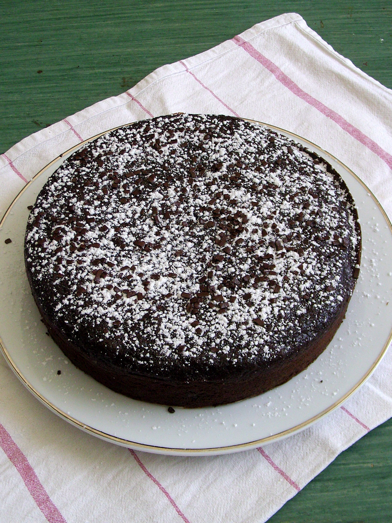Chocolate Cake (No Eggs) | A Cup of Sprinkles | Recipes from my French