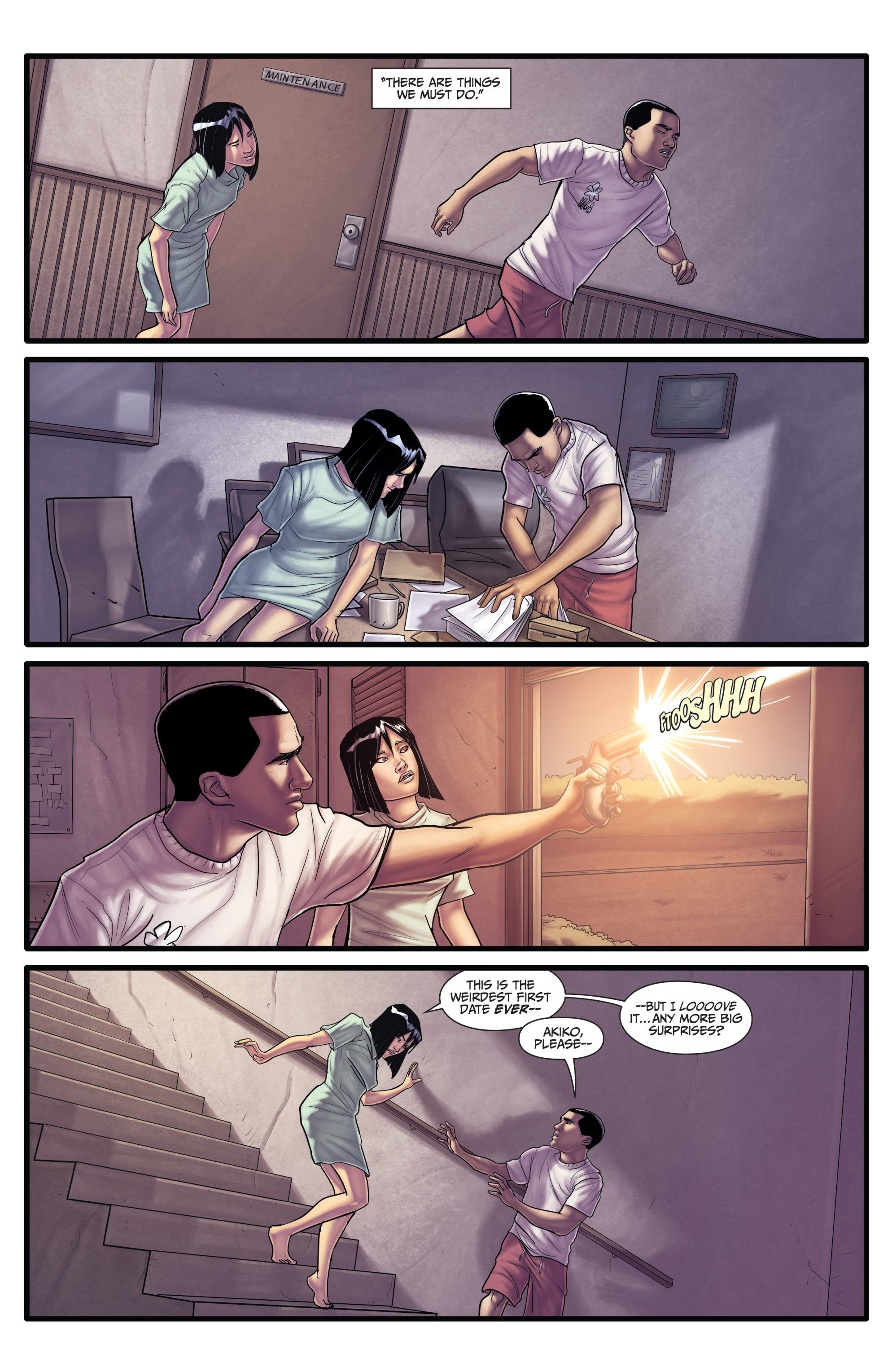 Read online Morning Glories comic -  Issue # _TPB 4 - 114