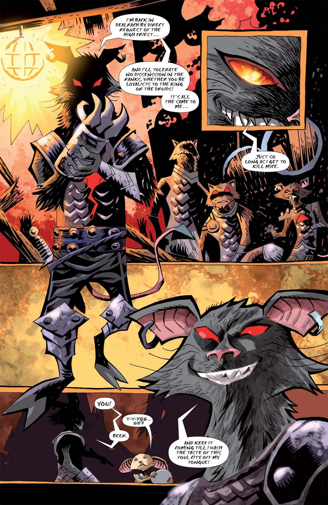 Read online The Mice Templar Volume 3: A Midwinter Night's Dream comic -  Issue #3 - 25