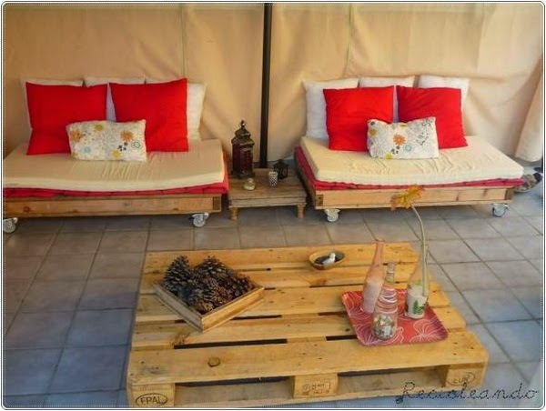 ways to reuse wood pallets