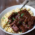 Meat Recipe Meat coffee-brown sauce with Saviço caraway
