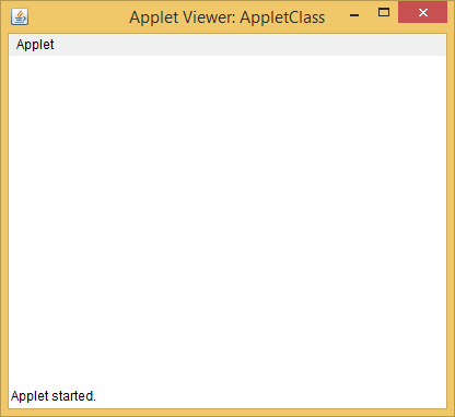 HOW TO: CREATE AND RUN JAVA AWT APPLETS IN INTELLIJ IDEA