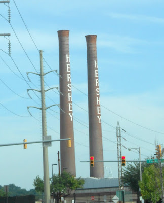 Hershey Chocolate Factory Smoke Stacks