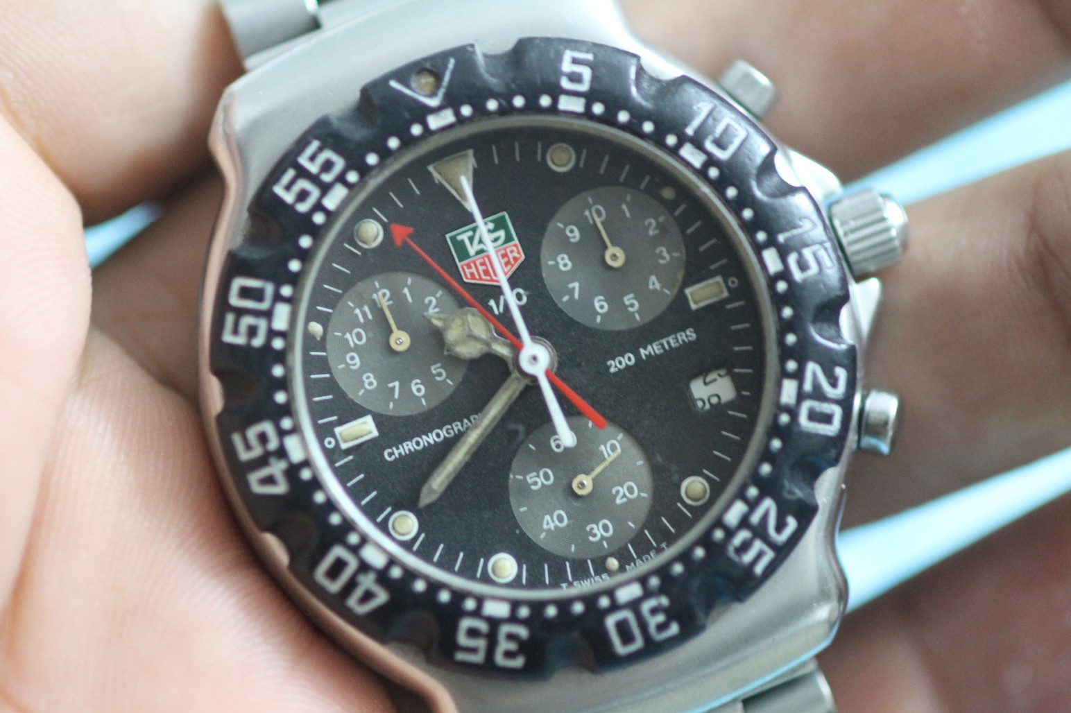 sale $ koleksi jam: Vintage TAG HEUER Formula 1 Chronograph Quartz (TERJUAL)
