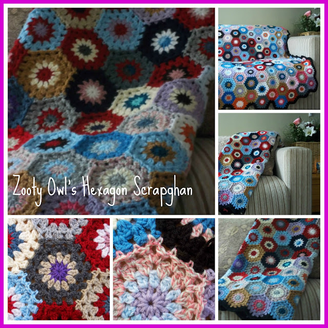 Hexagon Afghan