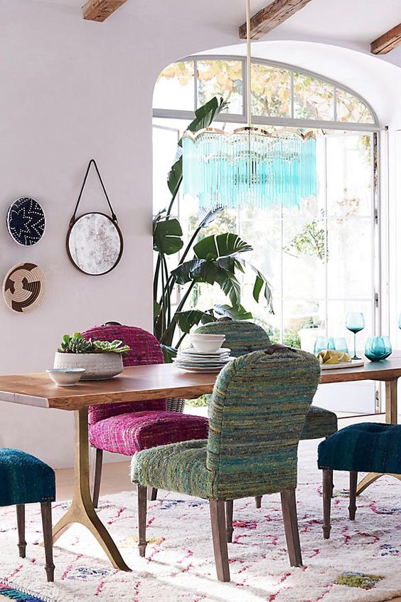 Got Mail #6 / Boho must-haves from Anthro spring collection - Folkthreads chairs www.BoHoHome.com @bohosusan