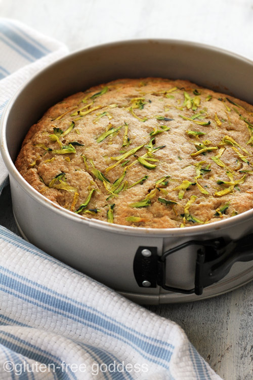 GlutenFree Zucchini Quinoa Breakfast Cake Recipe