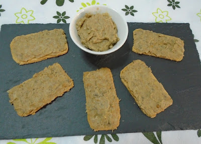 Paté de lentejas y champiñones