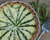 May - Asparagus Custard Tart