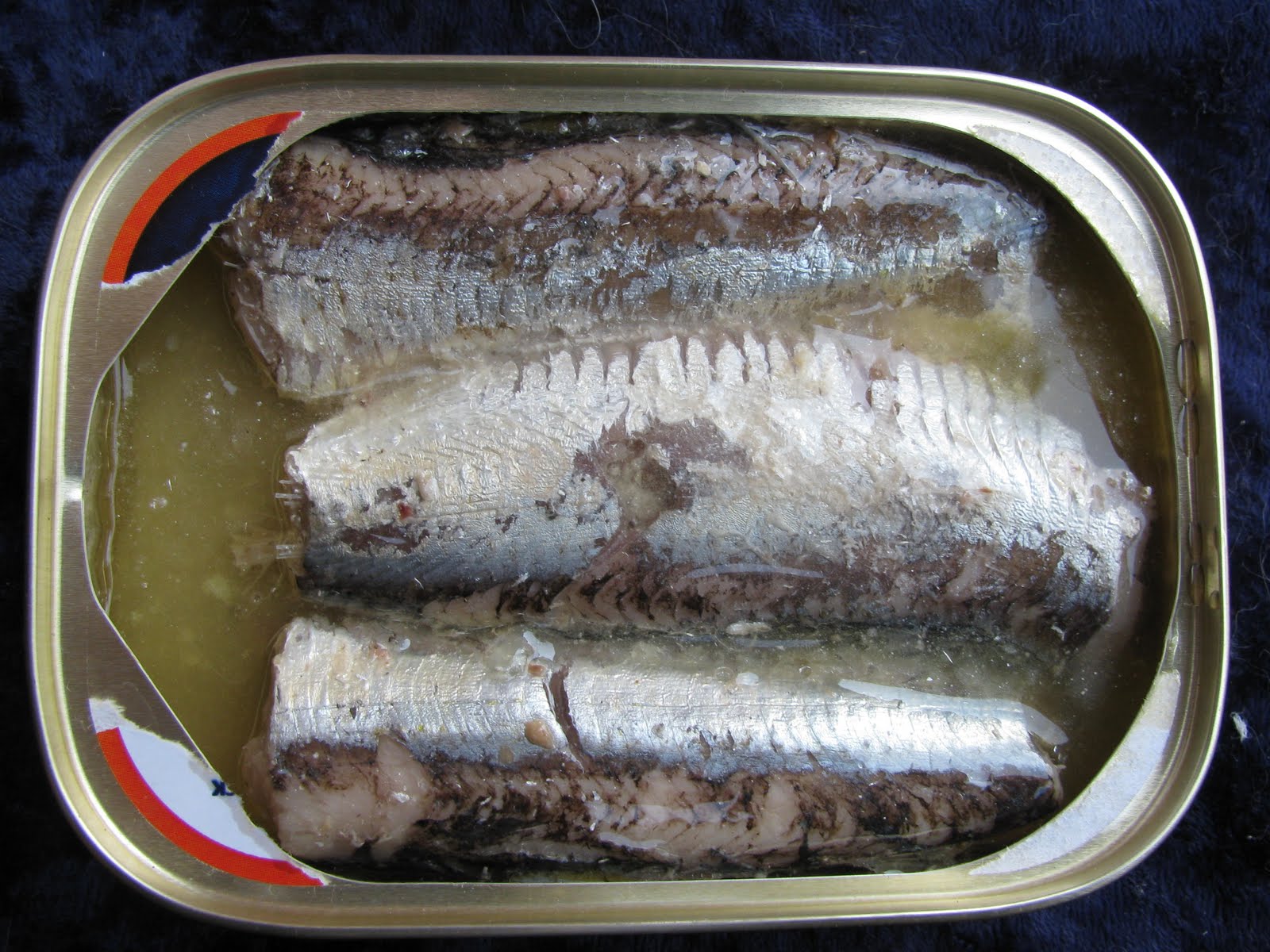 Mouth Full of Sardines VanCamp's by Chicken of the Sea. Sardines6