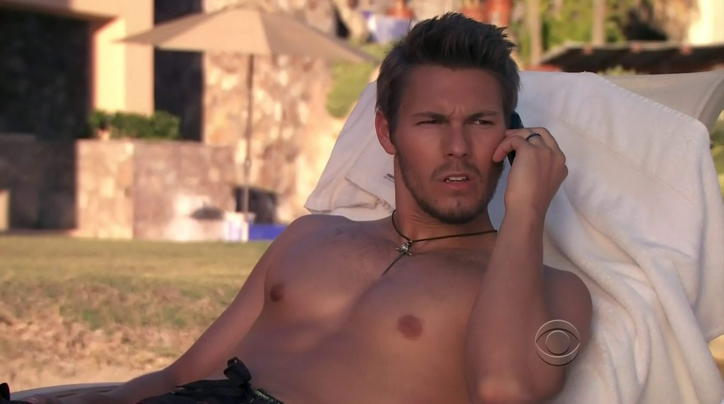 Scott Clifton Shirtless in the Bold and the Beautiful 20111230.
