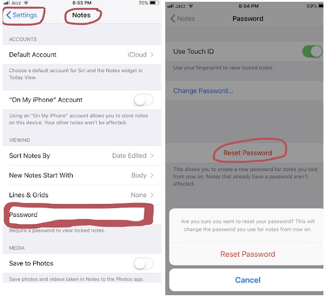 How To Lock Notes On iPhone Or iPad