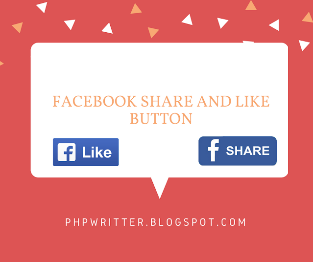 Facebook LIKE and share button