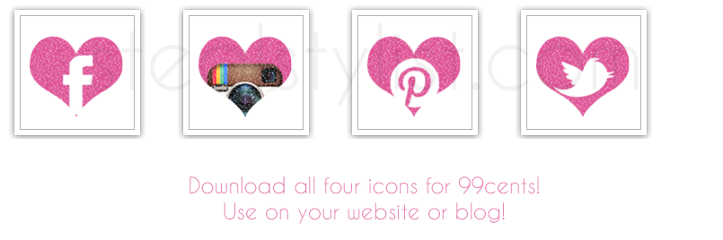 Image Girly Social Media Icons Download