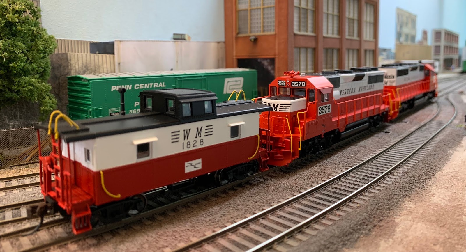 JLandT Railroad Western Maryland on the Operating Roster...