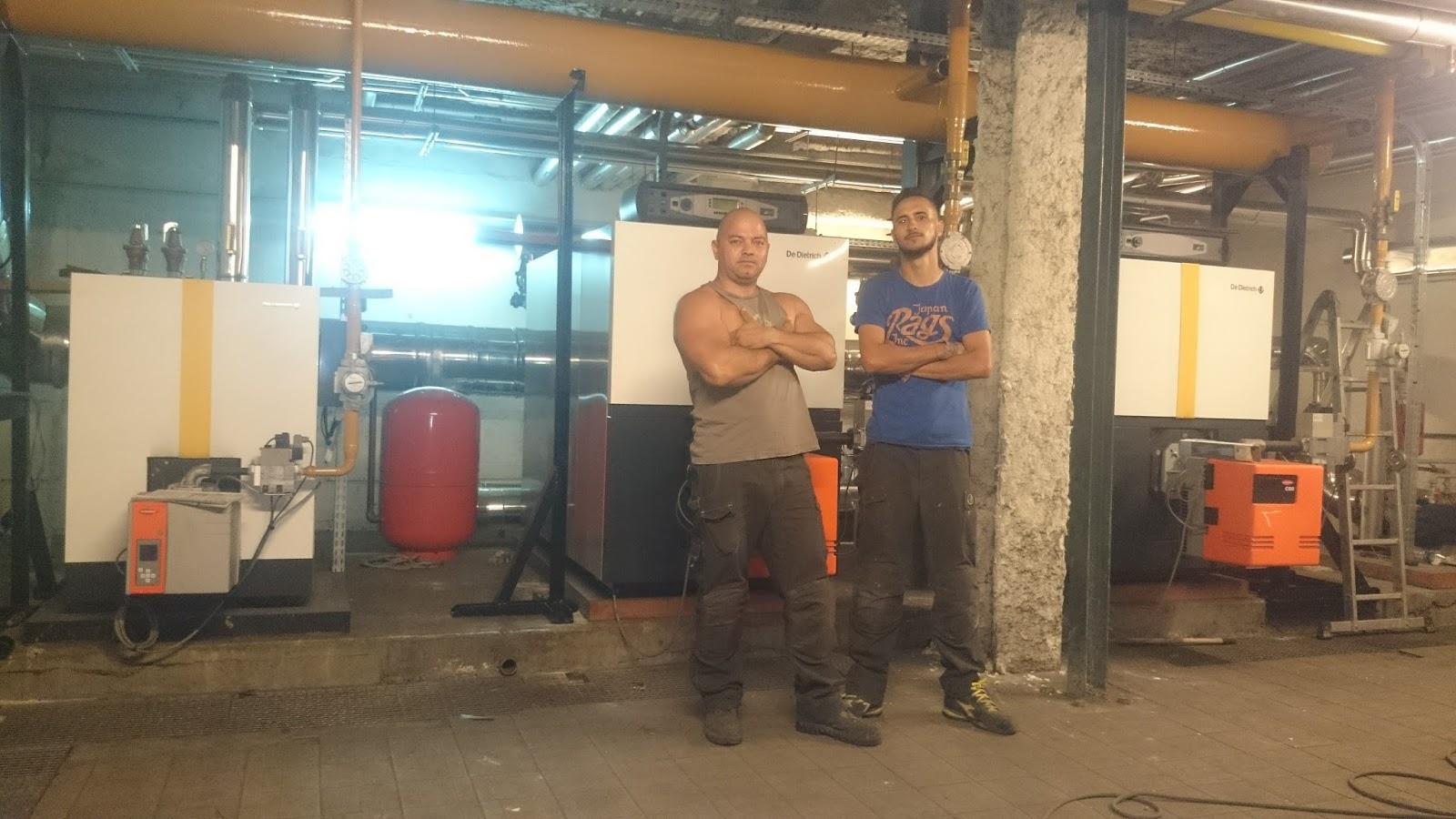 Chauffage Soudure Et Tuyauterie Creation D Un Reseau Gaz En Acier