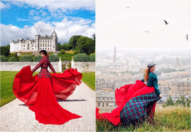 #MydressStories by ninelly from Scotland образ шотландки фотосессия в платье