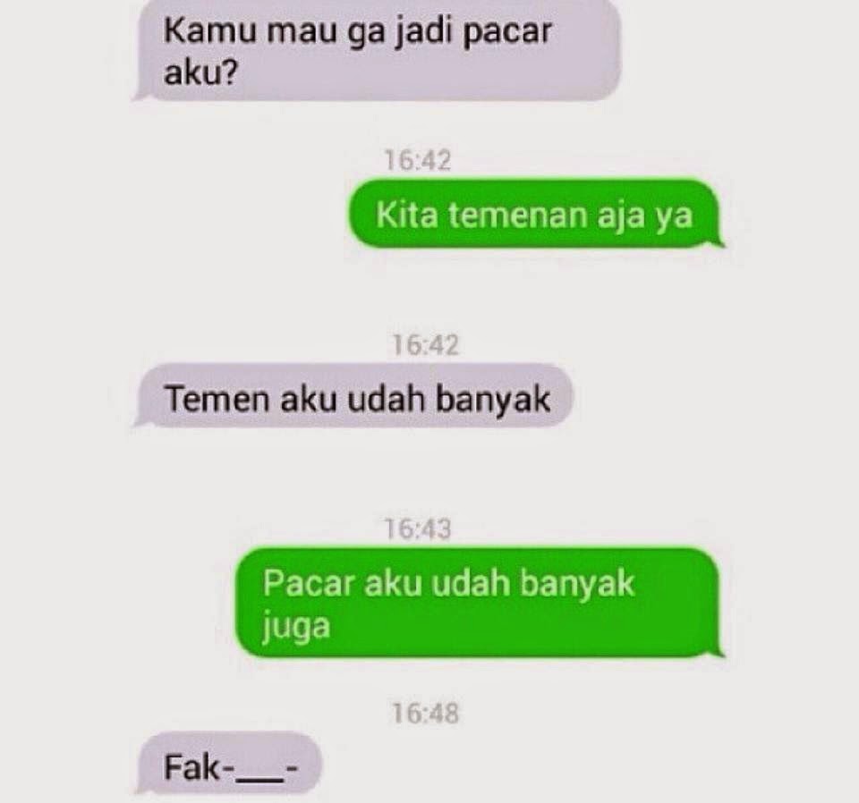 Kumpulan Gambar Chatan Lucu Orang Pacaran Gambar Gokil