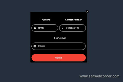 Display Feedback Form In Popup Box On Page Load With The Help Of