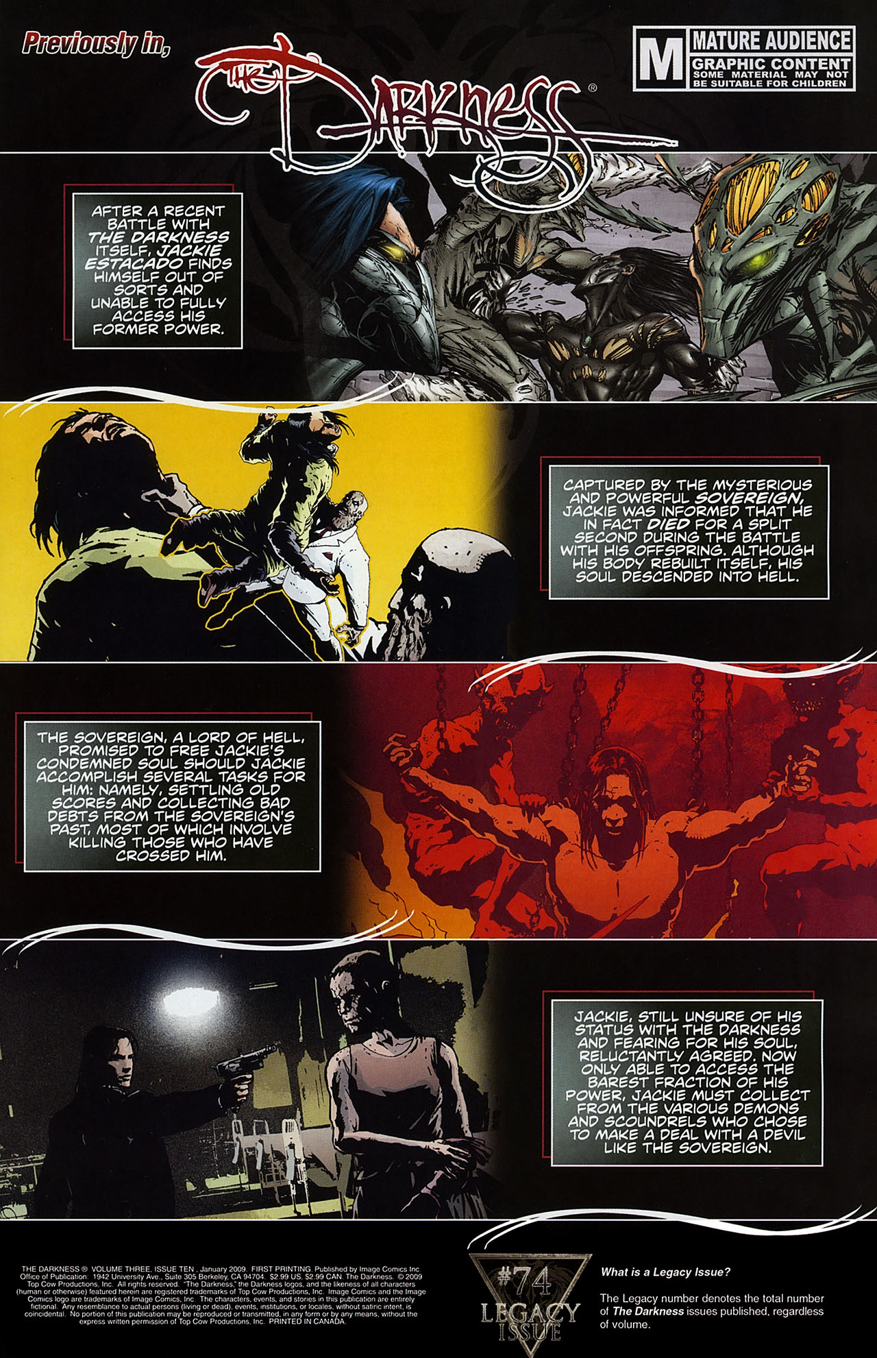 Read online The Darkness (2007) comic -  Issue #10 - 2