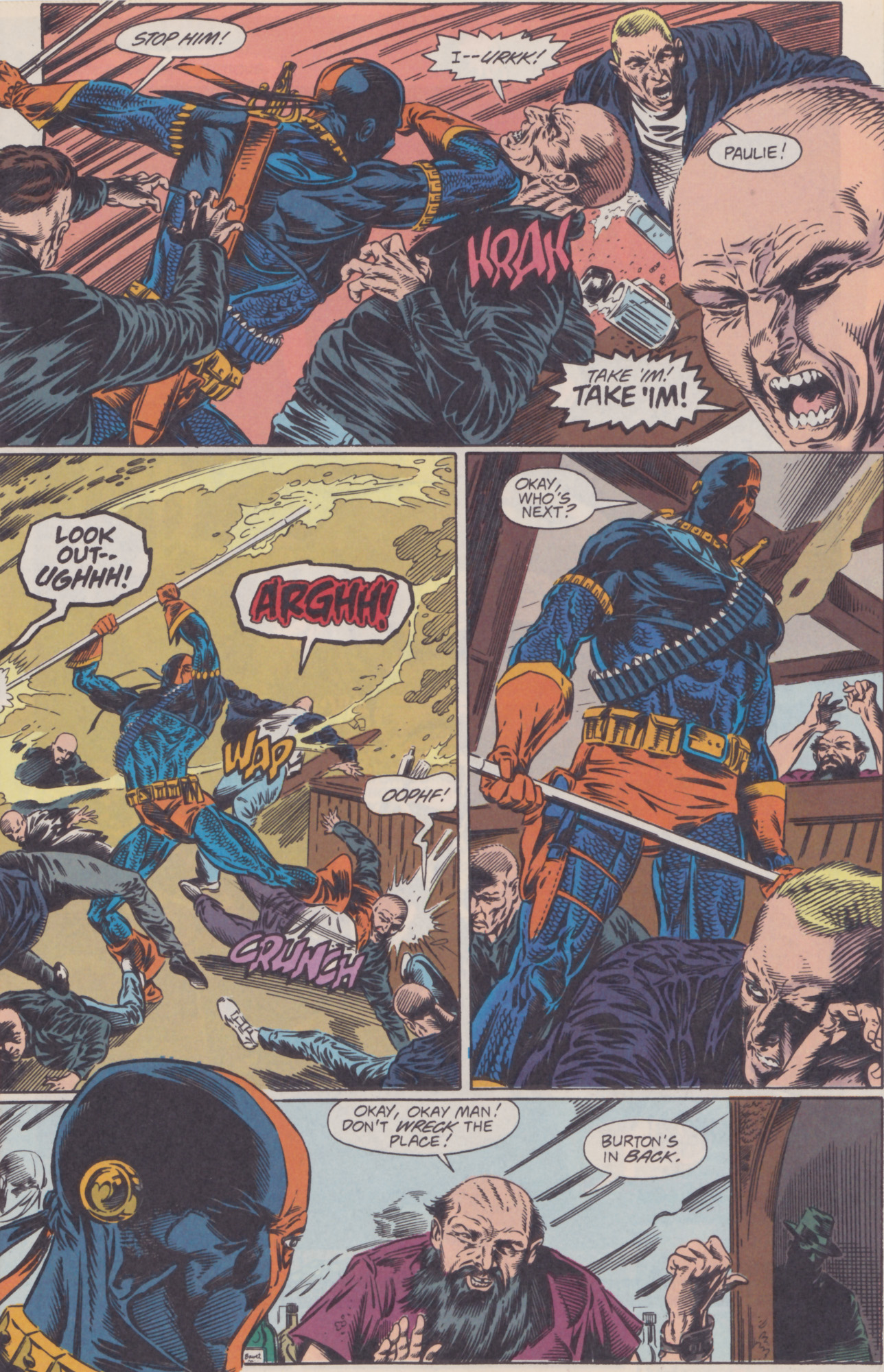 Read online Deathstroke (1991) comic -  Issue #22 - 9