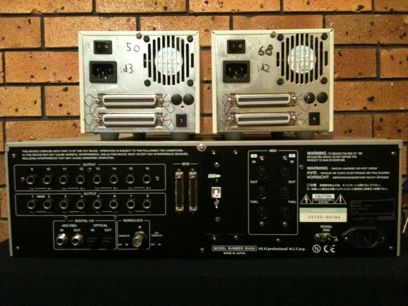 MATRIXSYNTH AKAI S5000 Sampler with SCSI Drives & USB